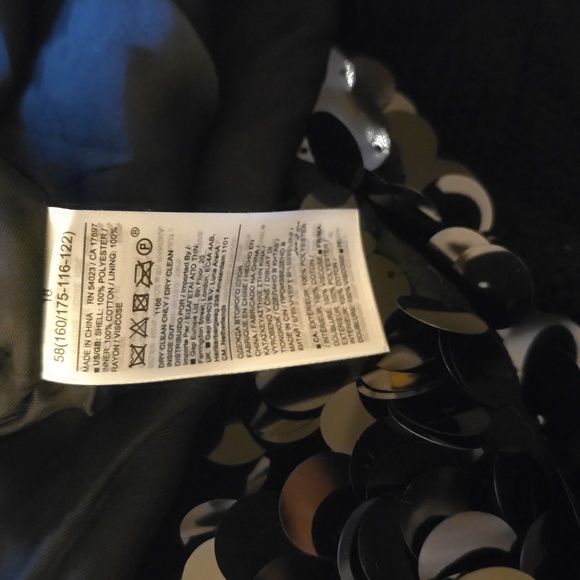 Banana Republic Teia Sequin Maxi Dress. Size 18. BLACK. - Picture 14 of 14